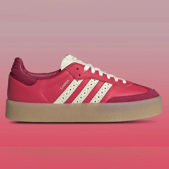Adidas Valentines “Sambae” Women’s 6.5 - Picture 1 of 11